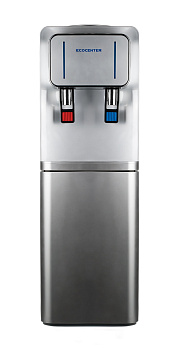 Кулер (диспенсер) ECOCENTER G-F92EC со шкафчиком , серебристый картинки
